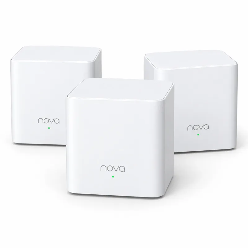 Network Device Tenda EX3 (3-Pack) Whole Home Mesh Wi-Fi 6 System - White view 2