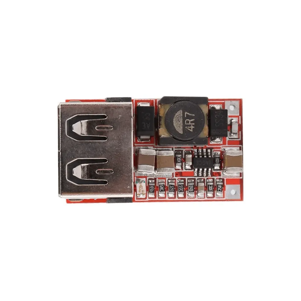 Accessory DC 6-24V 12V/24v to 5V USB Output Charger Step Down Power Module Mini DC-DC Step Up Boost Module Power Adjustable Buck Converter view 3