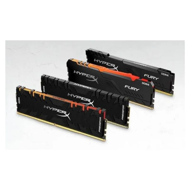 RAM HyperX Predator RGB 8GB DDR4 4000MHz Desktop Memory - Black view 3