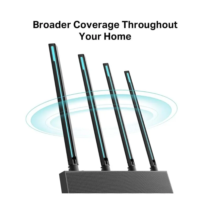 Network Device TP-Link Archer C80 Wireless MU-MIMO Dual Band Wi-Fi Router - Black view 4