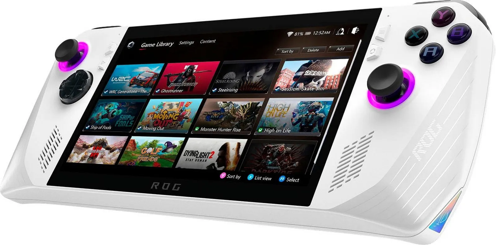 Desktop ASUS ROG Ally Gaming Handheld Ryzen Z1 Processor 7-inch FHD Touchscreen 512GB SSD 16GB Ram Windows 11 alternate