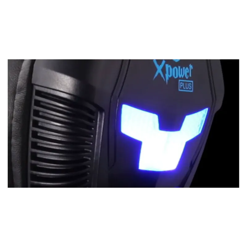 Headset SADES SA-706 Xpower Plus, Gaming Headset, USB Wired - Black/Blue view 3