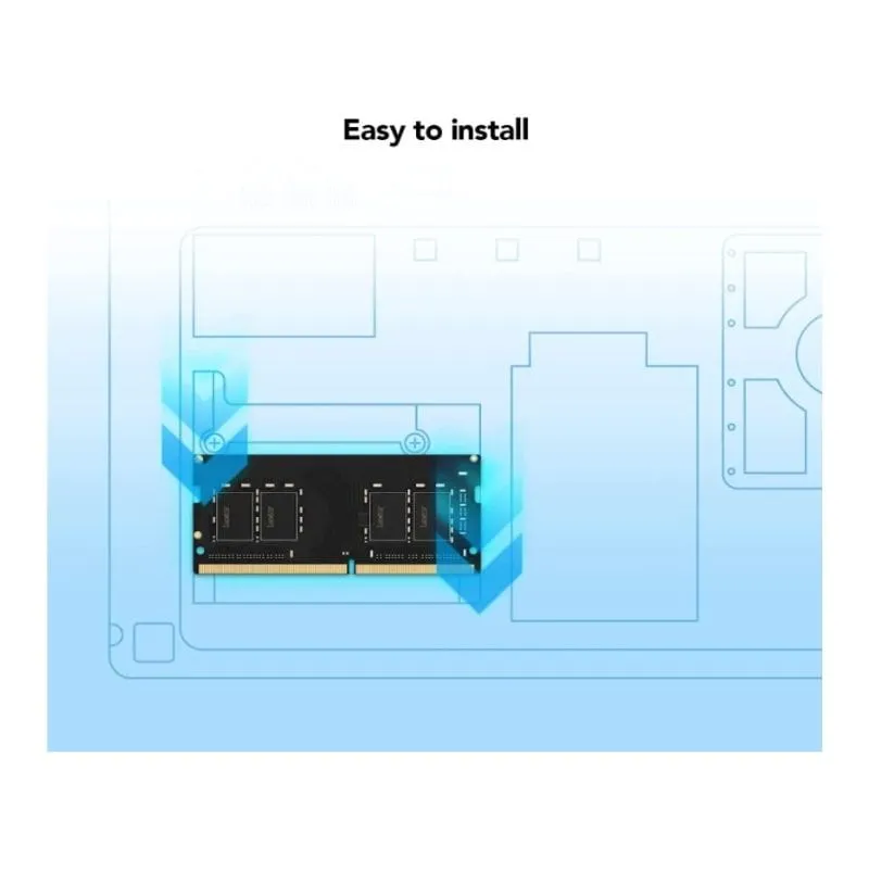 RAM Lexar 16GB DDR4 SODIMM 3200MHz Laptop Memory view 4