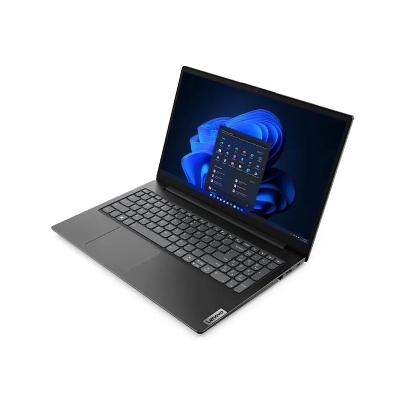 Laptop Lenovo V15 G5 IRL - Intel Core i3-1315U, 8GB RAM, 256GB SSD, Intel UHD Graphics, 15.6 FHD, DOS - Business Black view 2