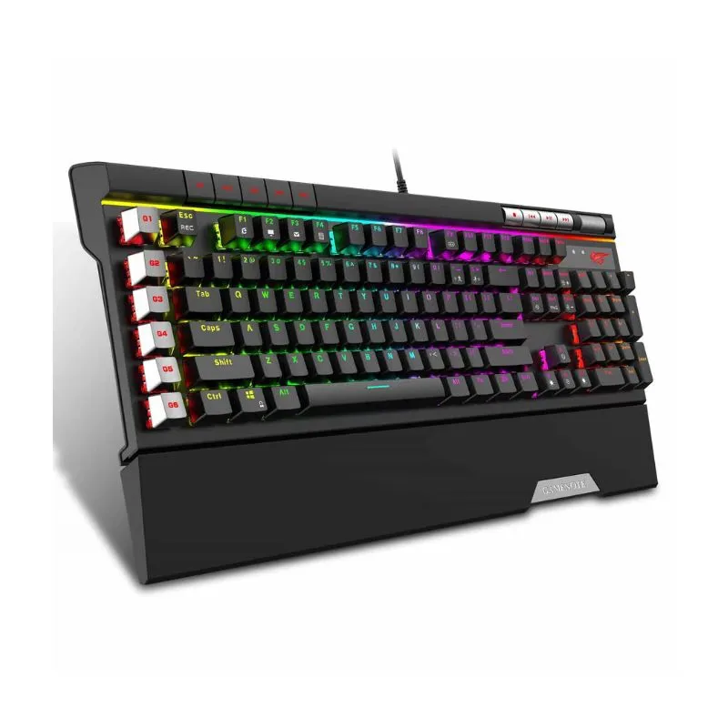Keyboard HAVIT HV-KB462L Mechanical Gaming Keyboard, RGB Backlights - Black view 4