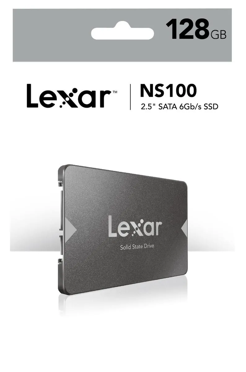 Storage Lexar NS100 128GB 2.5 SATA SSD - Black view 4