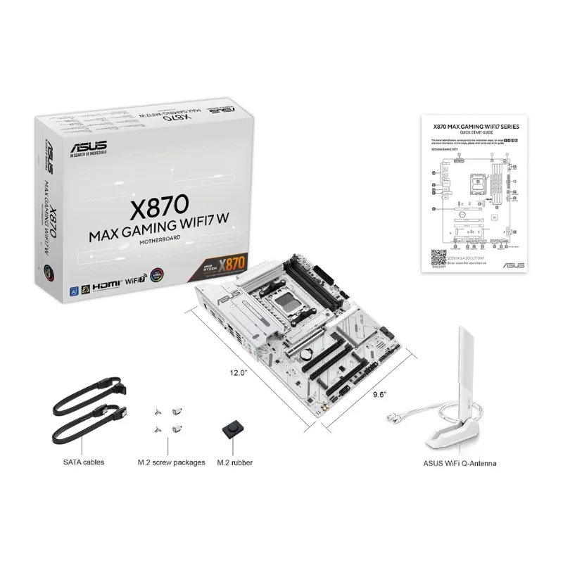 Motherboard ASUS X870 MAX WIFI7 Motherboard view 5