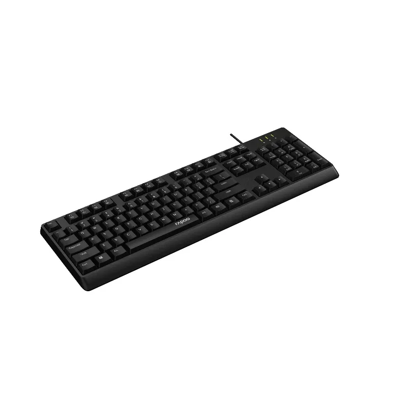Keyboard Rapoo NK1900 Wired Spill-Resistant USB - Black view 2