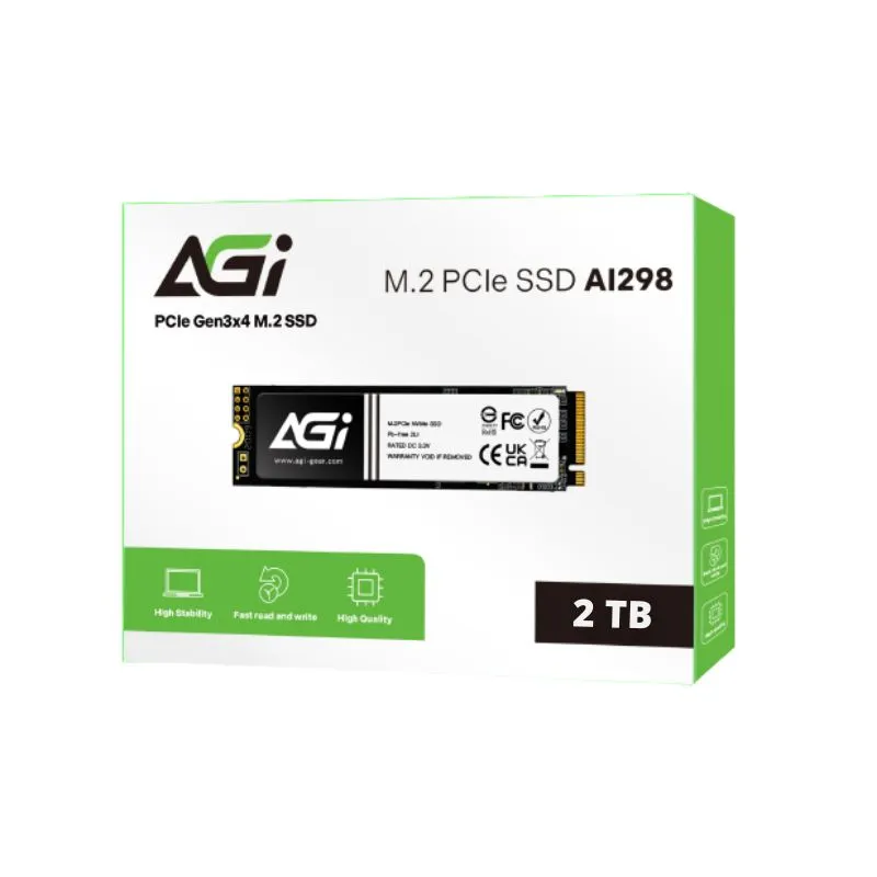 Storage AGI AI298 2TB PCIe NVMe M.2 Gen3 SSD alternate