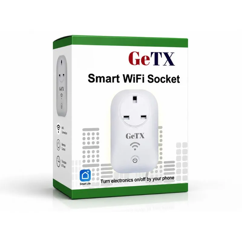 Accessory GETX WiFi Smart WiFi Plug, Compatible With Alexa & Google Home view 3