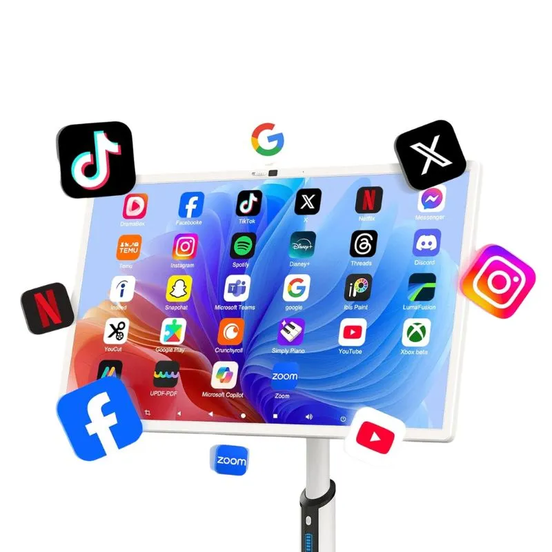 Accessory Luminex Lumi-32A - 32-Inch 2K Android 15000mAH Battery Portable Smart Monitor - 3 years Warranty view 3