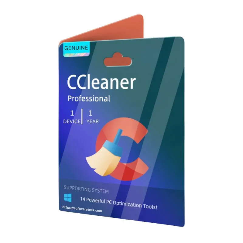 Software CCleaner Professional 1 PC - 1-Year Subscription
