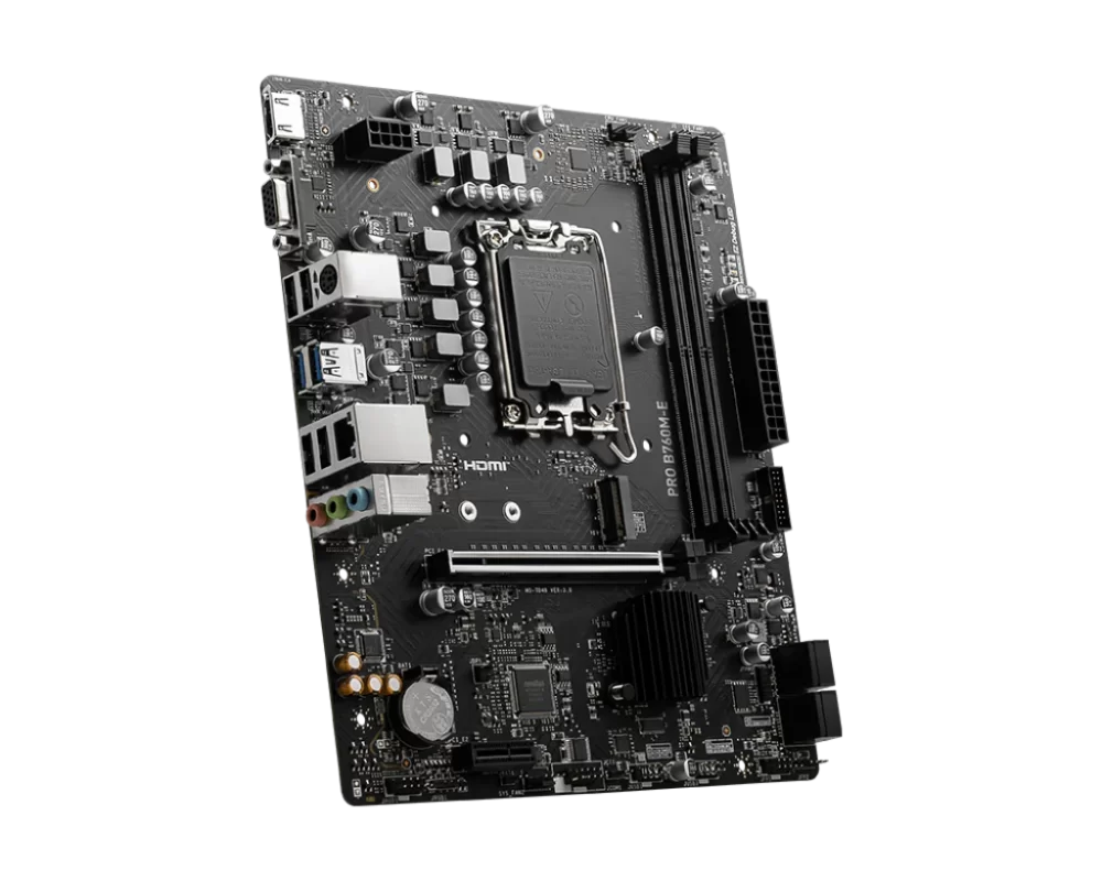 MSI PRO B760M-E DDR5 Micro-ATX LGA 1700 Motherboard - Image 4