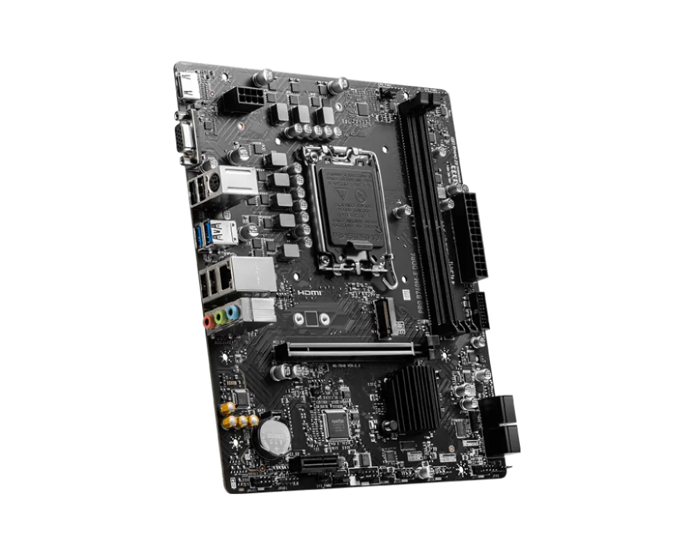 MSI PRO B760M-E DDR4 LGA 1700 Micro-ATX Motherboard - Image 3