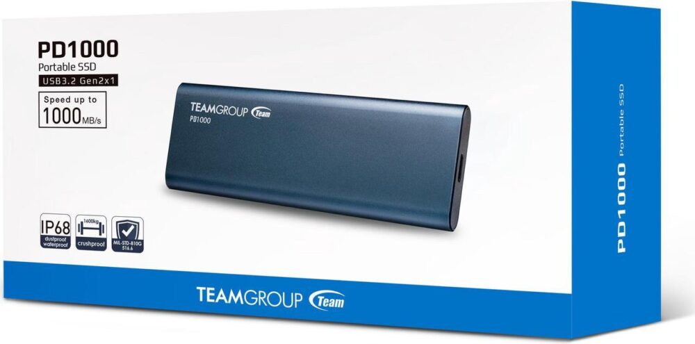 TEAMGROUP PD1000 1TB Portable External SSD - Image 3