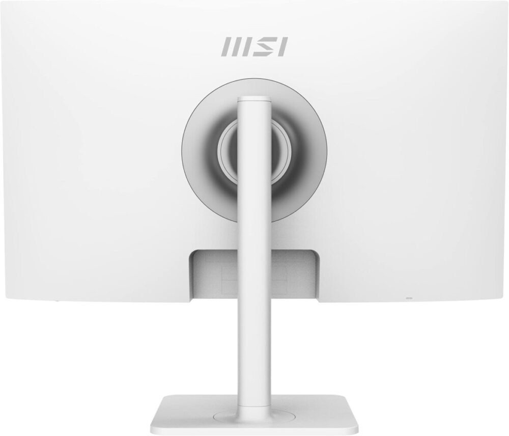 MSI Modern MD272QXPW 27-inch IPS 2560 x 1440 (QHD) Computer Monitor, 100 Hz, Adaptive-Synch, HDR 400, HDMI, DisplayPort, USBC 65W Power Delivery, KVM, VESA, Height Adjustable, Speaker, 1ms, White - Image 5