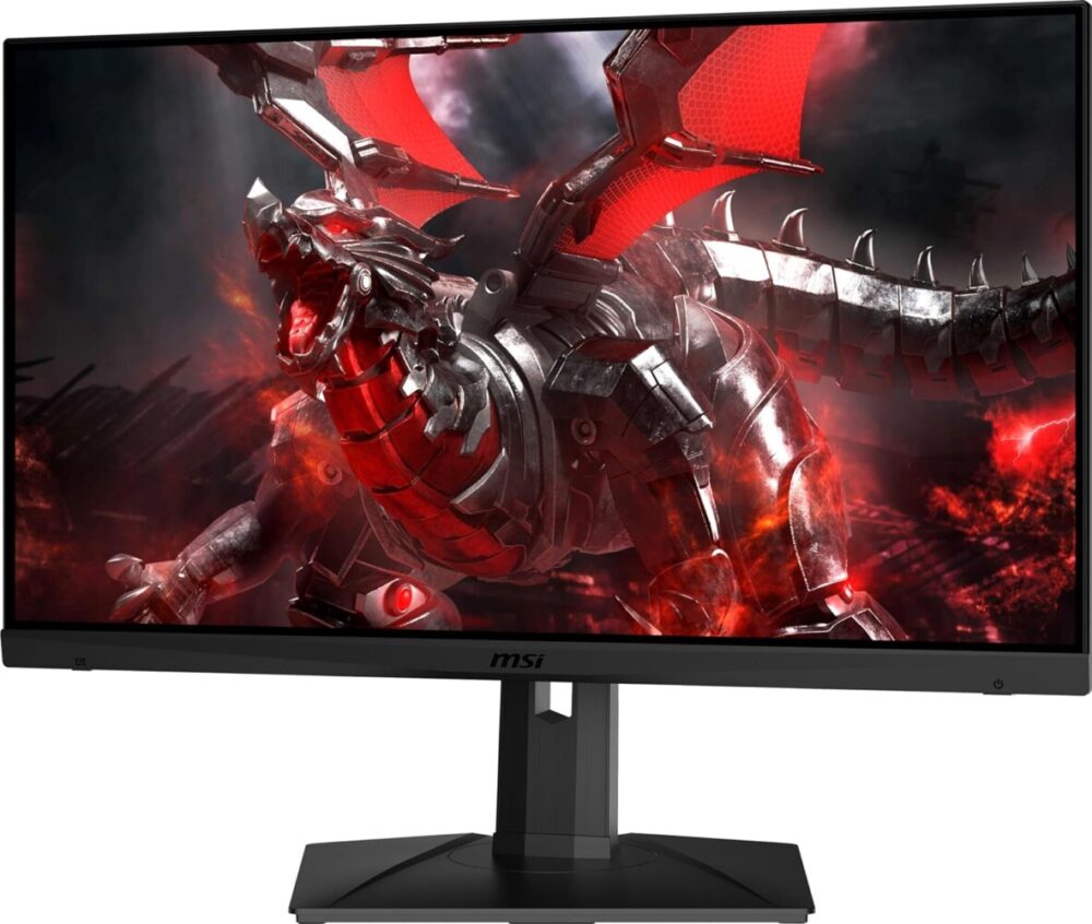 MSI MAG281URF, 28" Gaming Monitor, 3840 x 2160 (UHD), Rapid IPS, 1ms, 144Hz, G-Sync Compatible, HDR 400, HDMI, Displayport, USB Type-C, Tilt, Swivel, Height Adjustable, Pivot,Black - Image 2