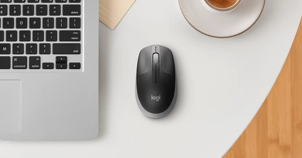 Logitech M190 Full-Size Wireless Mouse - Image 3