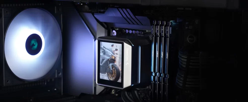 Deepcool AIO Liquid Cooler Mystique 360 ARGB 2.8 LCD - Image 2