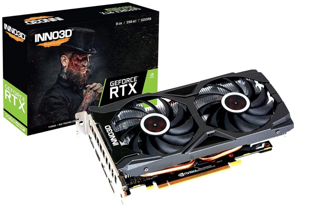 Inno3D NVIDIA GEFORCE RTX 2060 Super Twin X2 OC 8 GB GDDR6