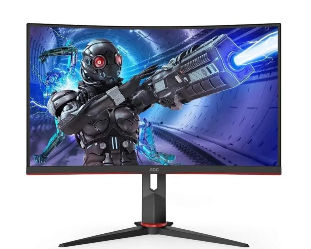 AOC C27G2Z 27" Curved Frameless Ultra-Fast Gaming Monitor, FHD 1080p, 0.5ms 280Hz, FreeSync, 2x HDMI 2.0, 1x Display Port, Height Adjustable, Xbox PS5 Switch Ready, 3-Year Zero-Bright-Dot - Image 5