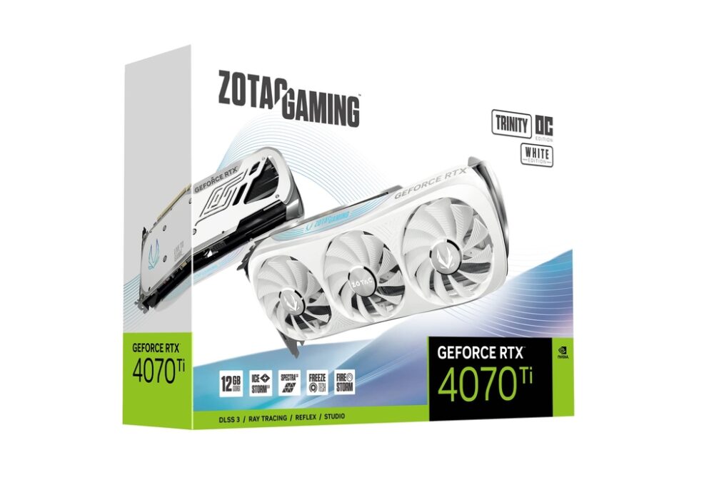 ZOTAC GAMING GeForce RTX 4070 Ti Trinity OC White Edition - Image 5